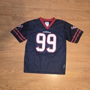 NFL Kids Navy and Red Texans Jersey JJ Watt